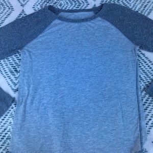 Gray long sleeve t shirt